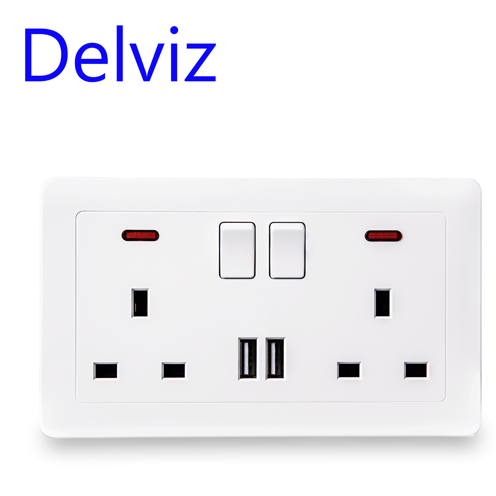 Electronics Gadgets For Home - Delviz Wall Power USB Socket, 5V