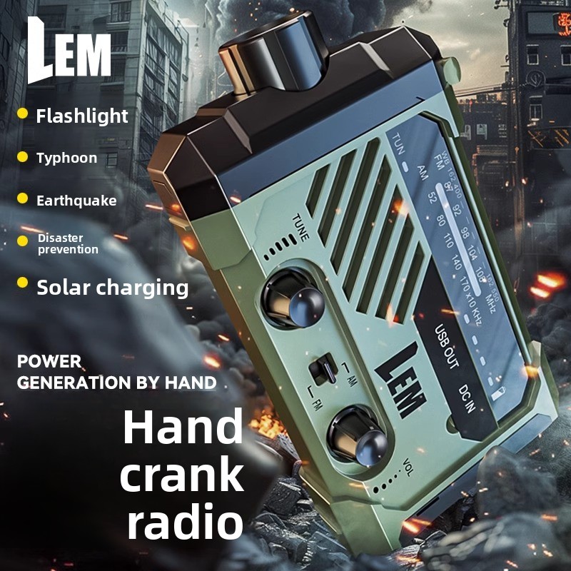 Survival Radio-Emergency Hand  - огляд і ціна Solar Powered Charger