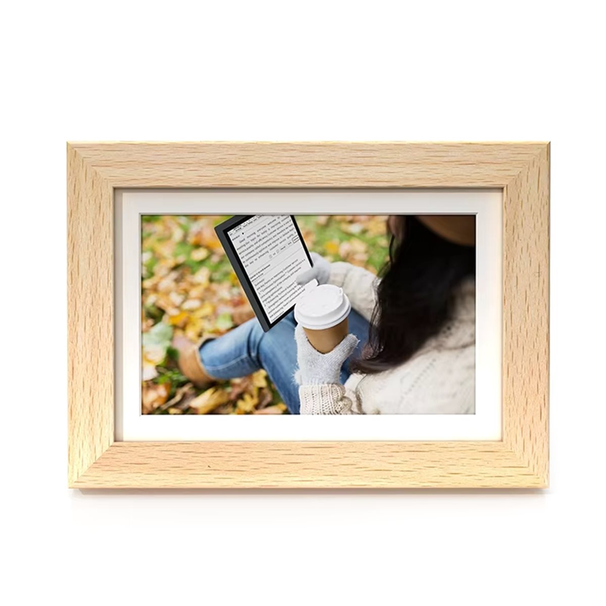 A73T 7.3'' Color E-Ink Display - огляд і ціна Digital Photo Frame Wifi