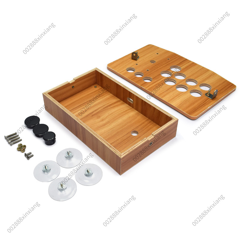 Solid Wood DIY Arcade Joystick - огляд і ціна Retro Game Controller Usb