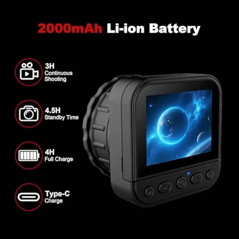 64MP 2.8‘’ Screen 4K Electroni - огляд і ціна Electronics & Gadgets Charging Gocable 8 In 1 Edc 100W Cable
