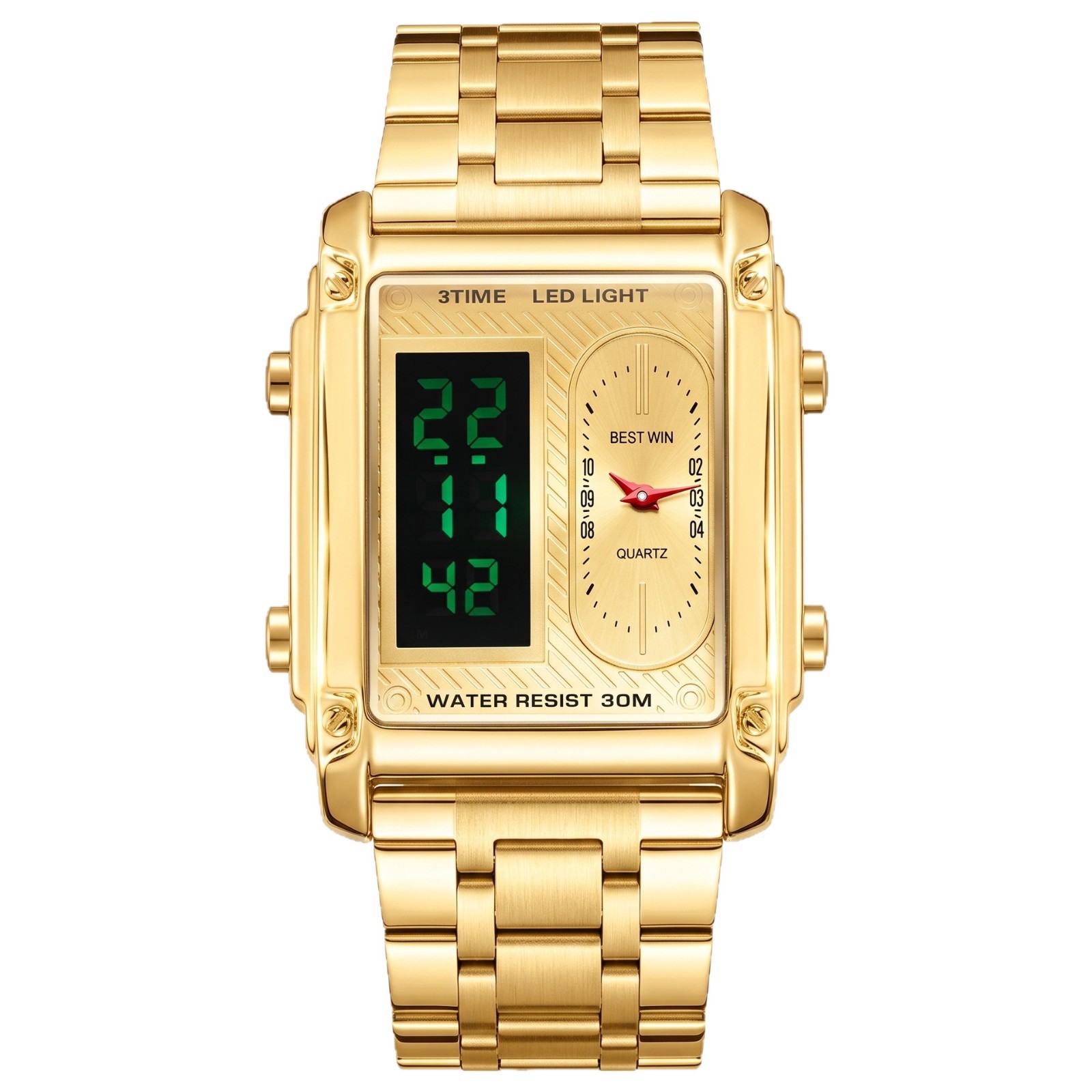 Two Time Zones Men's Digital S - огляд і ціна Digital Alarm Clock