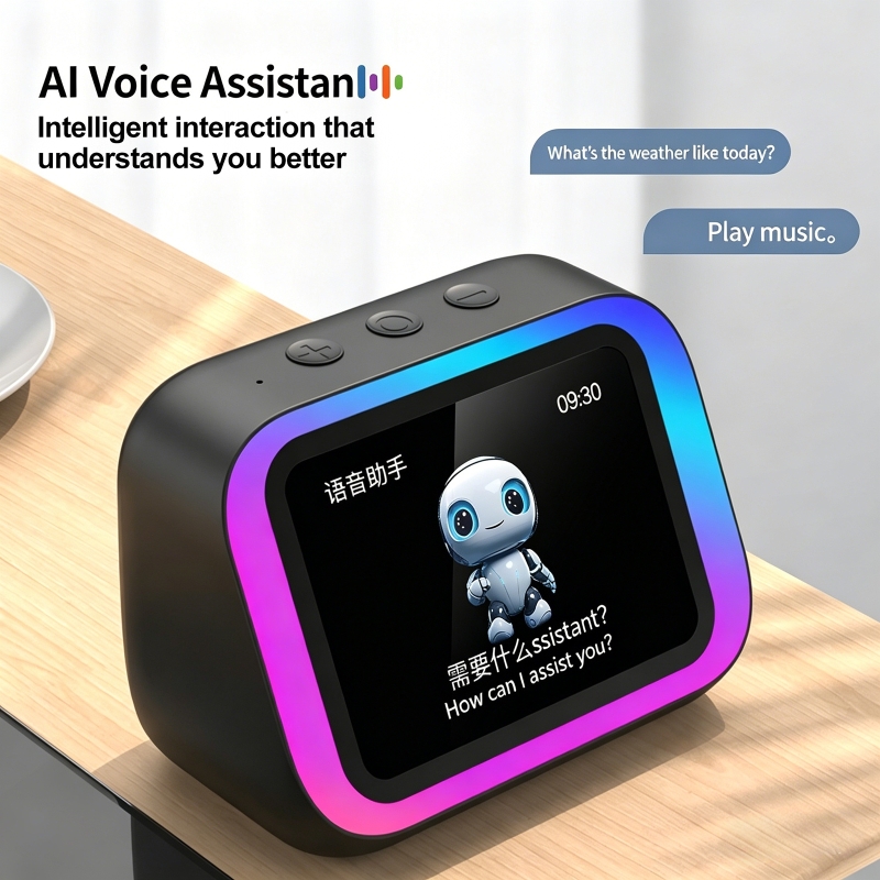 AI Voice Assistant Bluetooth S - огляд і ціна Digital Alarm Clock
