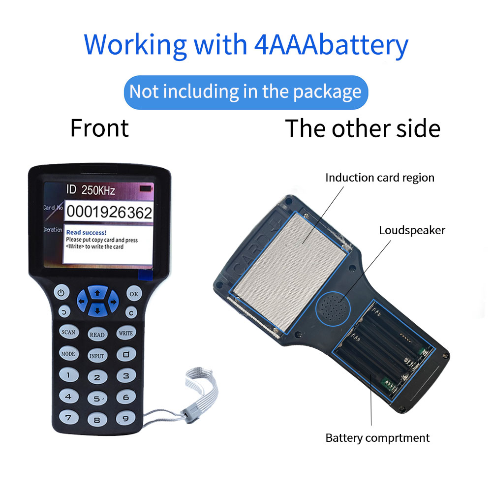Handheld 10 Frequency RFID NFC - огляд і ціна Nfc Tag Programmable