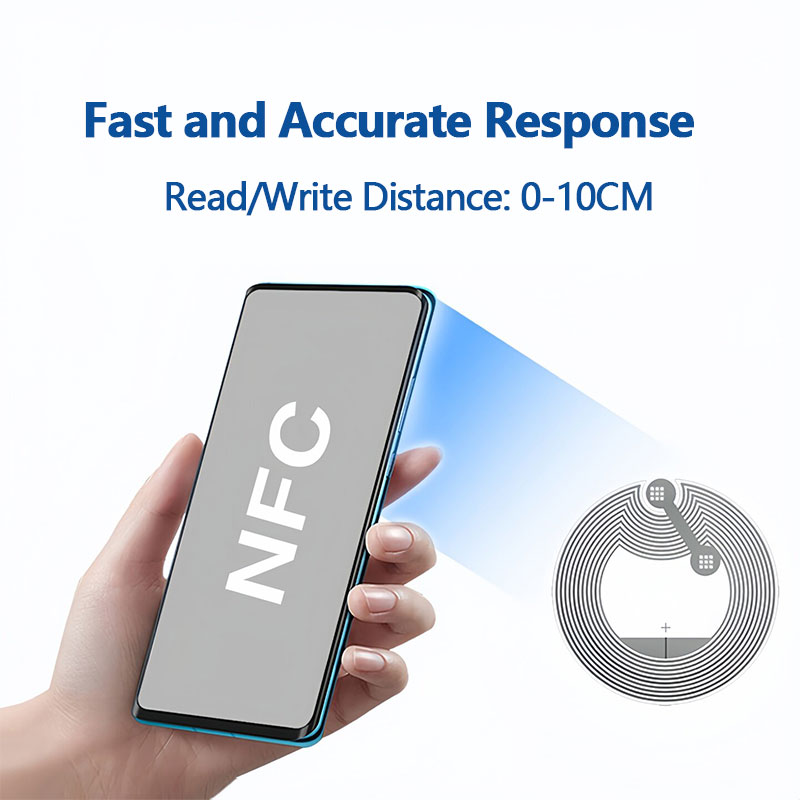 Ntag215 Self-adhesive NFC Labl - огляд і ціна Nfc Tag Programmable