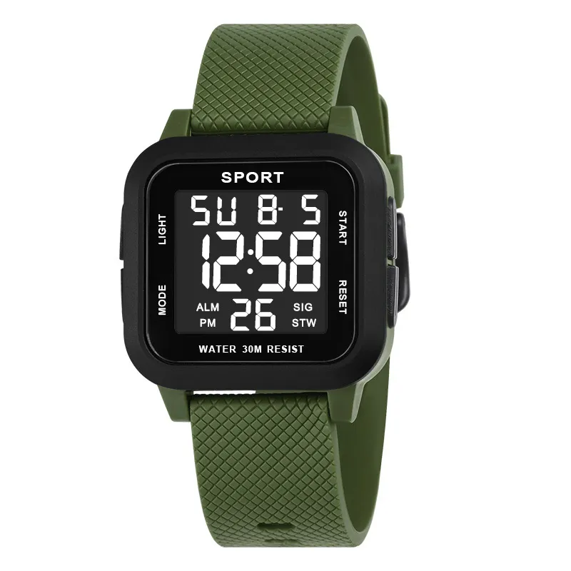 Black Sports Watch Men's Digit - огляд і ціна Digital Alarm Clock