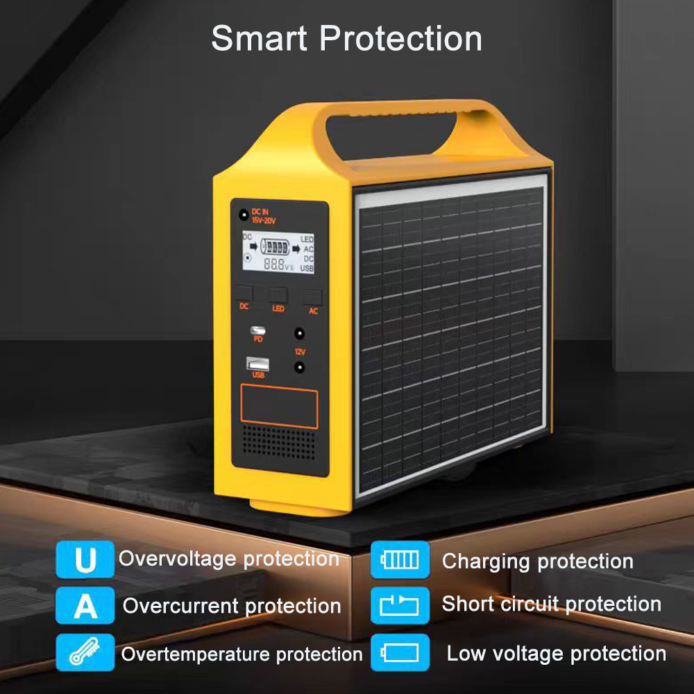100W LiFePO4 Portable Power St - огляд і ціна Solar Powered Charger