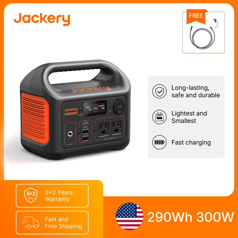 Jackery Portable Power Station - огляд і ціна Solar Powered Charger