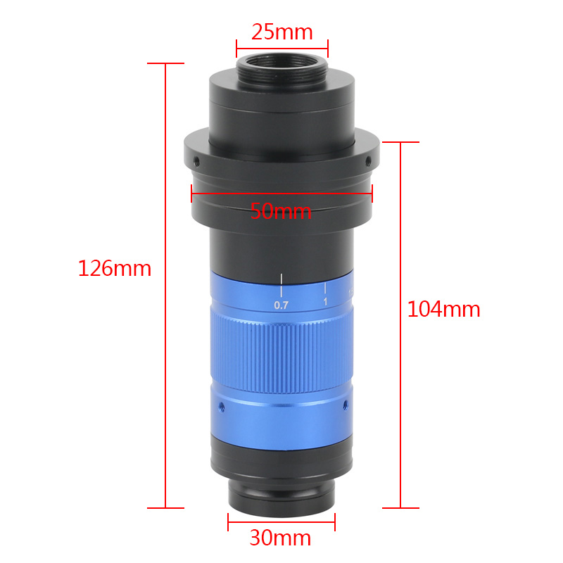 W050 W075 Barlow Lens Adjustab - огляд і ціна Digital Magnifier Reading