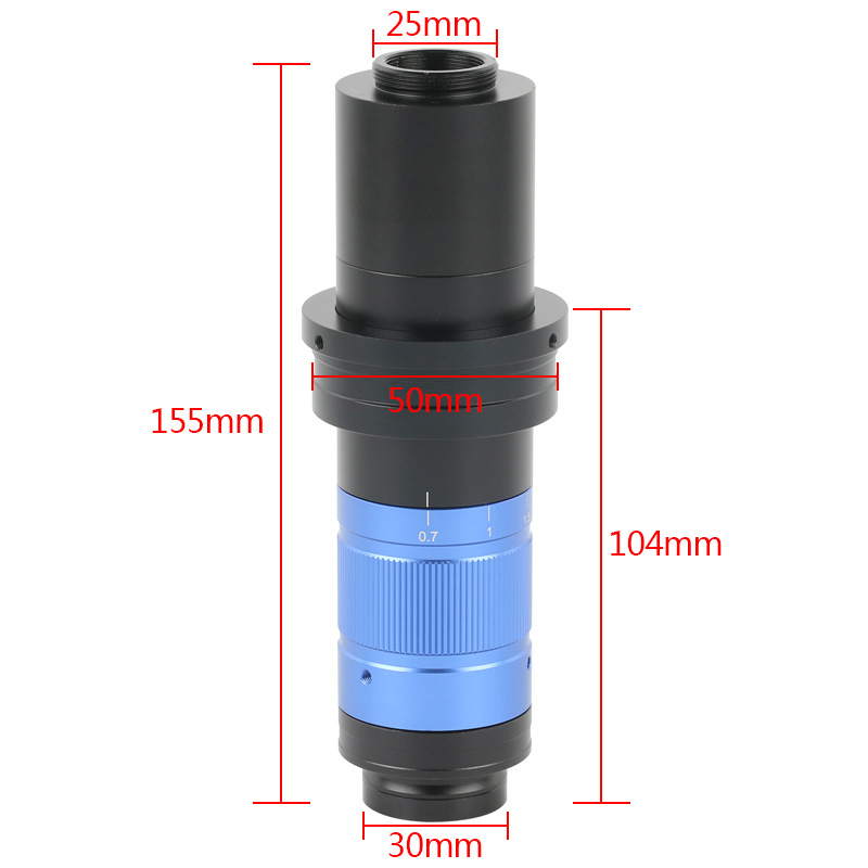 W050 W075 Barlow Lens Adjustab - огляд і ціна Digital Magnifier Reading
