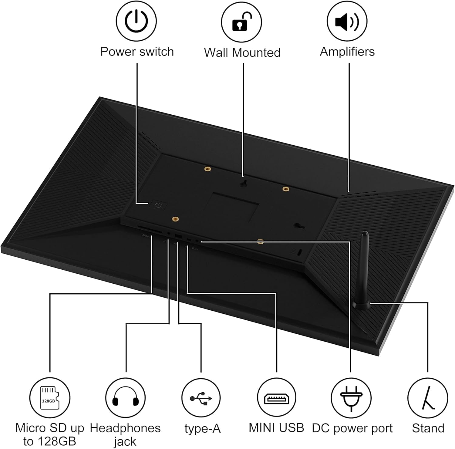 15.6 Inch Large Smart Digital  - огляд і ціна Digital Photo Frame Wifi