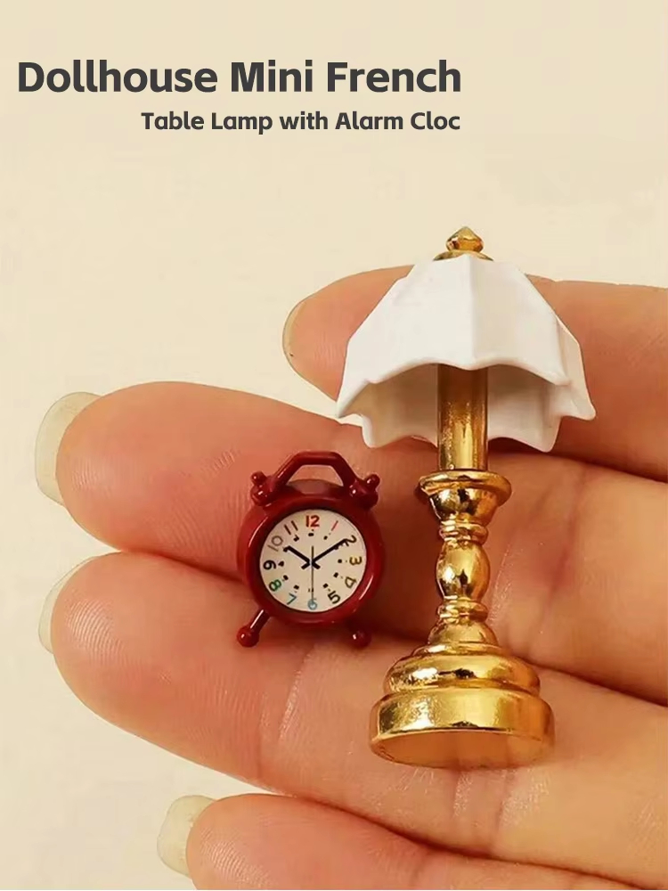 Dollhouse Mini French Table La - огляд і ціна Digital Alarm Clock
