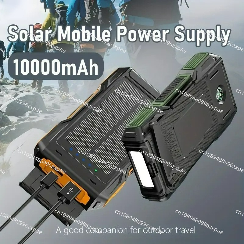 Solar Power Bank 10000mAh Hand - огляд і ціна Solar Powered Charger