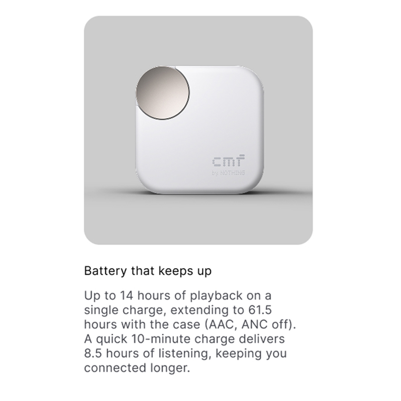 New Global version CMF by Noth - огляд і ціна Earbuds Anc Wireless