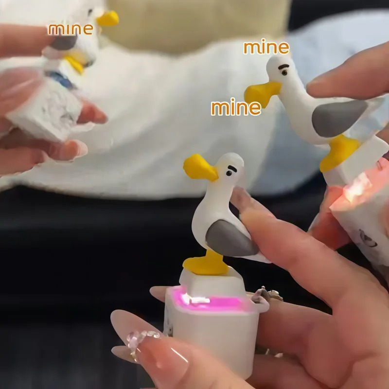 =**Mine Seagull Keycap Keychai - огляд і ціна Electronics New Gadgets