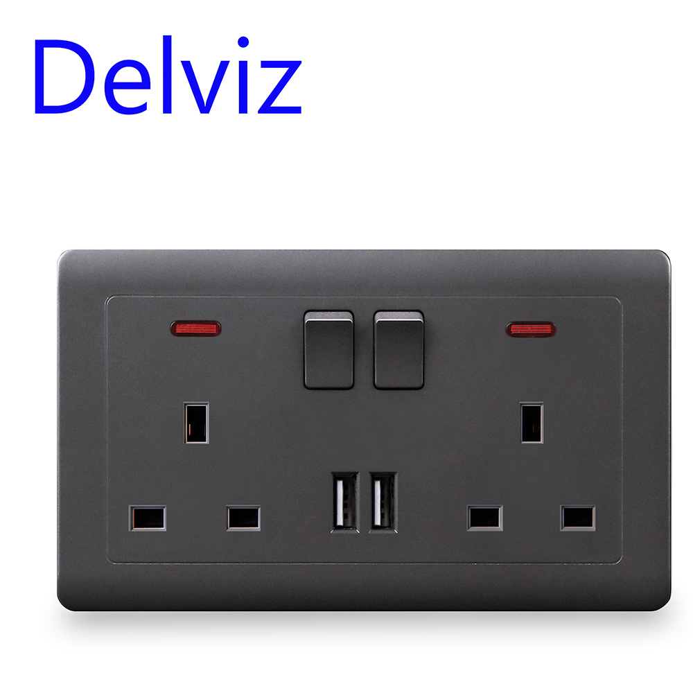 Delviz Wall Power USB Socket,  - огляд і ціна Electronics Gadgets For Home