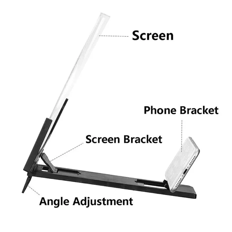 14 Inch Mobile Phone Screen Am - огляд і ціна Digital Magnifier Reading