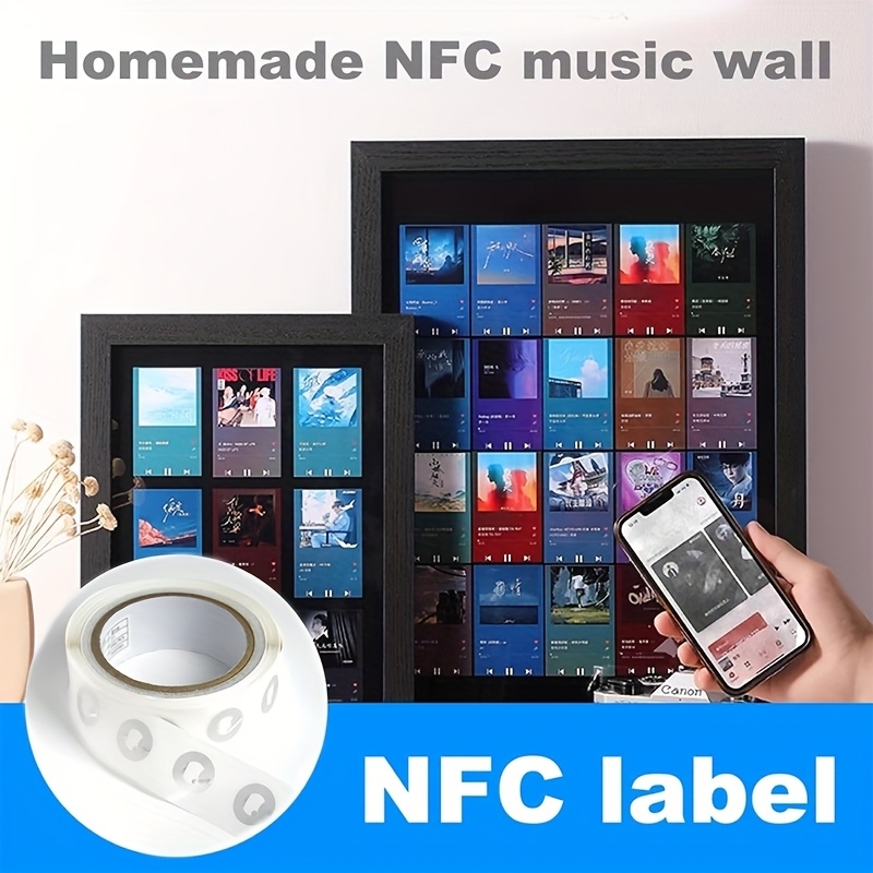 100Pcs High Capacity NTAG213 N - огляд і ціна Nfc Tag Programmable