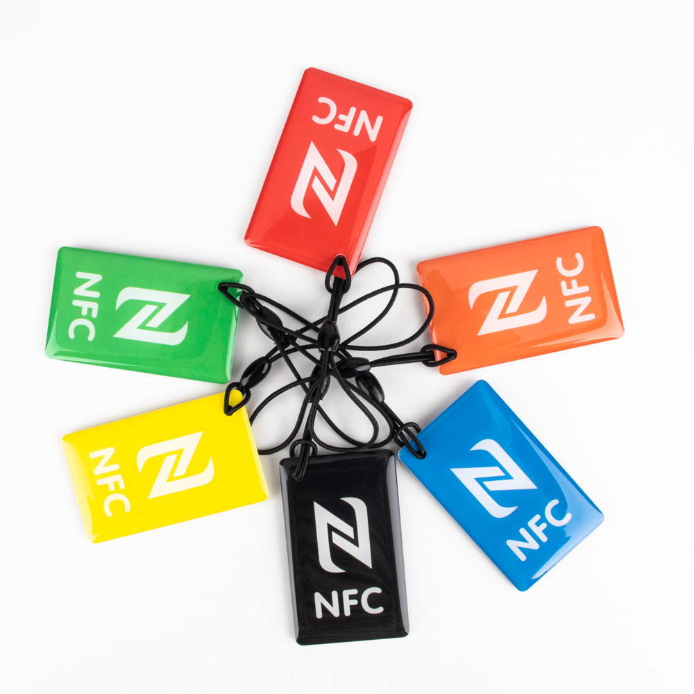 6pcs Rectangular 13.56MHz ISO1 - огляд і ціна Nfc Tag Programmable